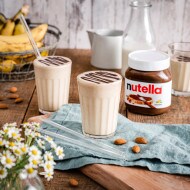 Bananen-Icecream-Milkshake mit nutella®
