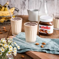 Bananen-Icecream-Milkshake mit nutella®