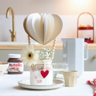 DIY - nutella - Herzluftballon