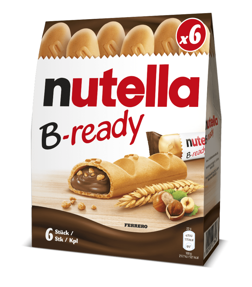 Nutella B-ready x6 | Nutella 