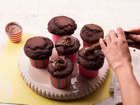 Cupcake-Maus mit nutella® - Schritt 3