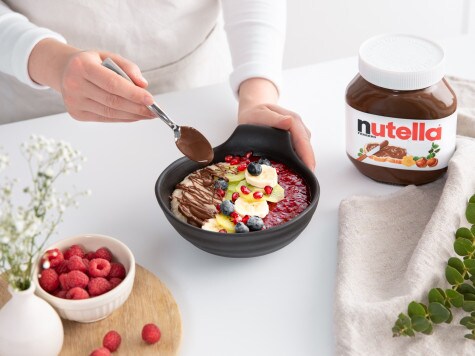 Hafer-Hirse Porridge mit nutella - Schritt 3 Hafer-Hirse Porridge mit nutella - Schritt 3