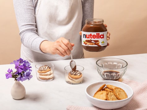 Knuspriges Tiramisu im Glas mit nutella - Schritt 3