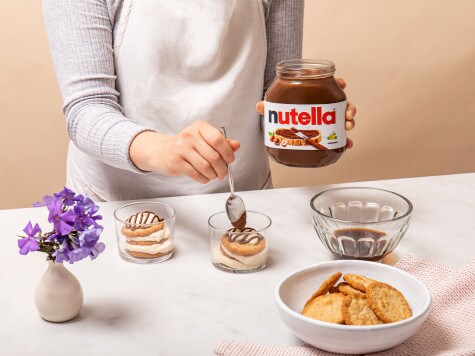 Knuspriges Tiramisu im Glas mit nutella - Schritt 3
