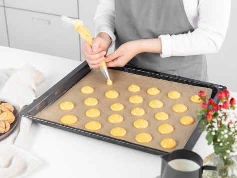 Mini-Windbeutel mit nutella - Schritt 2