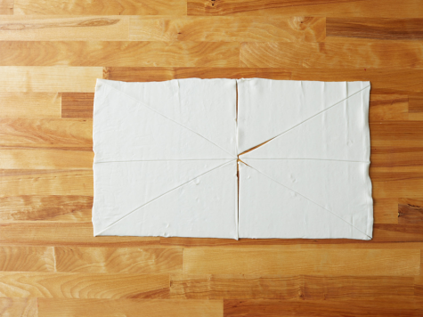 Obstecken mit nutella - Schritt 1