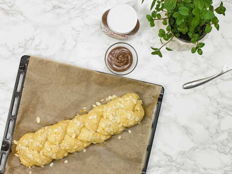 Osterzopf mit nutella - Schritt 4