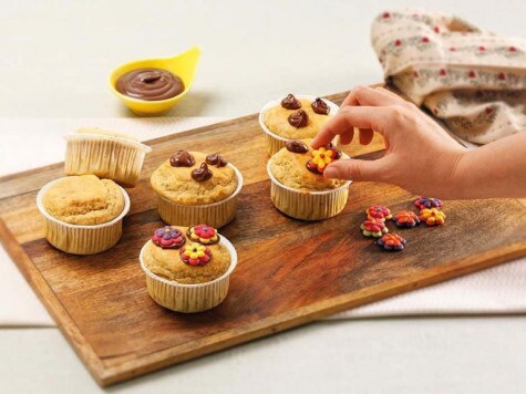 Valentinstags-Muffins mit nutella® und Walnüssen- Schritt 3