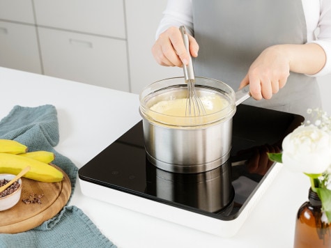 Vanilleparfait mit nutella - Schritt 2