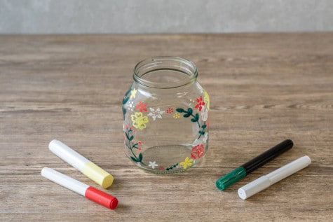 Blumige Überraschung - Schritt 1