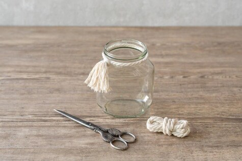 Einladung im Glas - Schritt 1