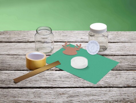 Weihnachts-Rentier - Schritt 1