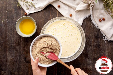 Biskuitrolle mit nutella® schritt 1 | Nutella