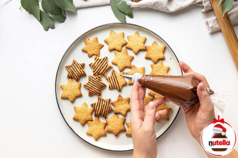 Honigsterne mit nutella® schritt 3 | Nutella Honigsterne mit nutella® schritt 3 | Nutella