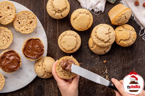 Lebkuchen-Cupcakes mit nutella® schritt 4 | Nutella Lebkuchen-Cupcakes mit nutella® schritt 4 | Nutella