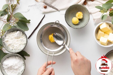 Mürbeteigplätzchen mit nutella® schritt 1 | Nutella