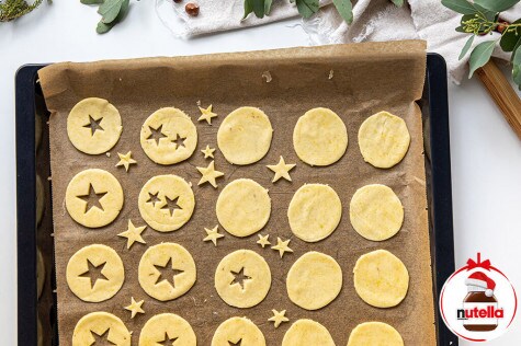 Mürbeteigplätzchen mit nutella® schritt 4 | Nutella Mürbeteigplätzchen mit nutella® schritt 4 | Nutella