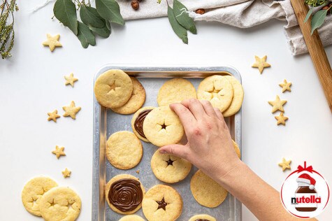 Mürbeteigplätzchen mit nutella® schritt 5 | Nutella Mürbeteigplätzchen mit nutella® schritt 5 | Nutella