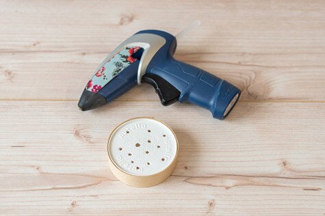 Tischdeko mit Blattgold und Trockenblumen schritt 4 | Nutella