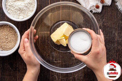 Vanillekipferl mit nutella® schritt 1 | Nutella