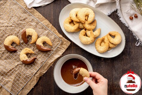 Vanillekipferl mit nutella® schritt 4 | Nutella Vanillekipferl mit nutella® schritt 4 | Nutella