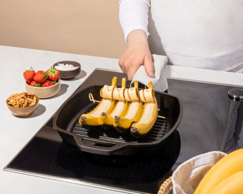 nutella® Rezepte - Bananen-Boote mit nutella® - Schritt 3