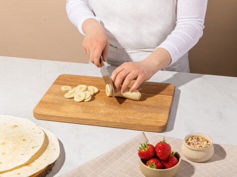 Rezept -Süßes Naanbrot mit nutella® - Schritt 1