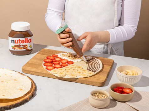 Rezept -Süßes Naanbrot mit nutella® - Schritt 2