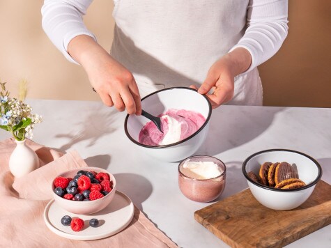 Rezept - Mini-Mousse-Küchlein mit nutella® - Schritt 2 Rezept - Mini-Mousse-Küchlein mit nutella® - Schritt 2