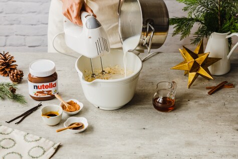 Lebkuchentorte ohne Backen mit nutella® - Schritt 3 Lebkuchentorte ohne Backen mit nutella® - Schritt 3