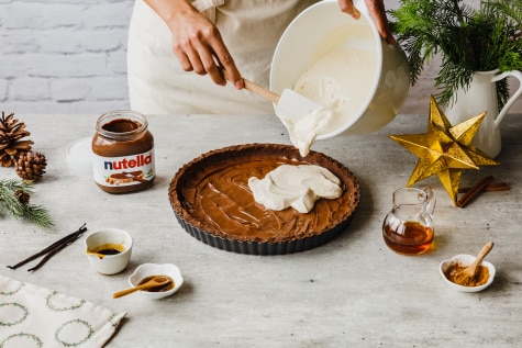 Lebkuchentorte ohne Backen mit nutella®  - Schritt 4