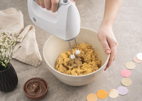 nutella® Rezepte - Banenen-Hafer-Cookies mit nutella® - Schritt 1