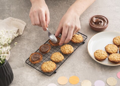 nutella® Rezepte - Banenen-Hafer-Cookies mit nutella® - Schritt 3
