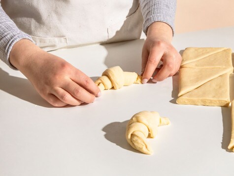 Medialunas (Argentinische Croissants) mit nutella® - Schritt 5