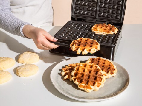 Belgische Waffeln mit nutella® - Schritt 3