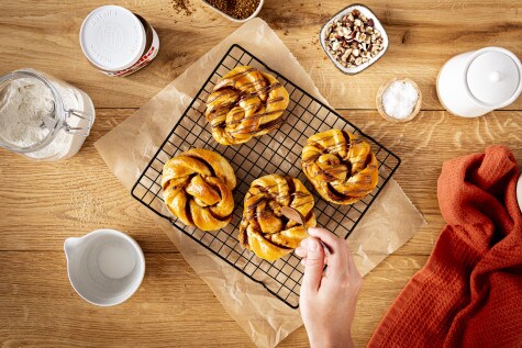 Espressoschnecken mit nutella® Espressoschnecken mit nutella®