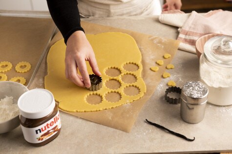 nutella® Rezepte - Linzer Plätzchen - Schritt 3