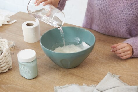 nutella®-Glas - DIY Wichtelglas - Schritt 1