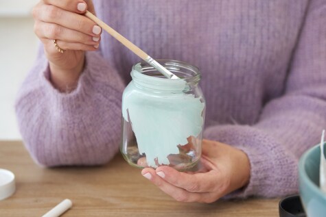 nutella®-Glas - DIY Wichtelglas - Schritt 3