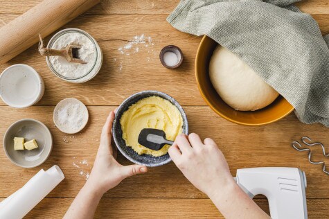 Franzbrötchen mit nutella® - Schritt 2 Franzbrötchen mit nutella® - Schritt 2