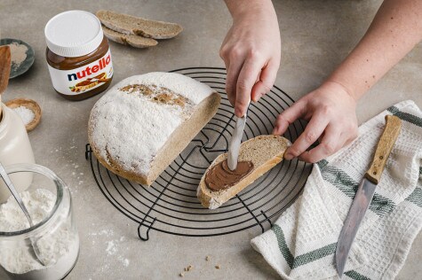 Bauernbrot mit nutella® - Schritt 4 Bauernbrot mit nutella® - Schritt 4