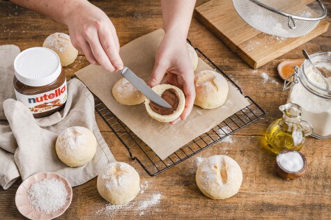 Weckle mit nutella® - Schritt 4 Weckle mit nutella® - Schritt 4