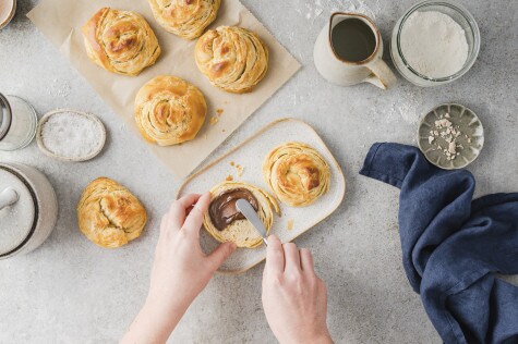 Splitterbrötchen mit nutella® - Schritt 6 Splitterbrötchen mit nutella® - Schritt 6