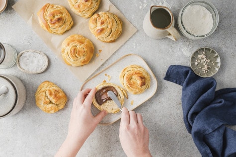 Splitterbrötchen mit nutella®  - Schritt 6