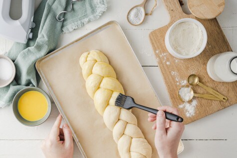 Hefezopf mit nutella® - Schritt 3