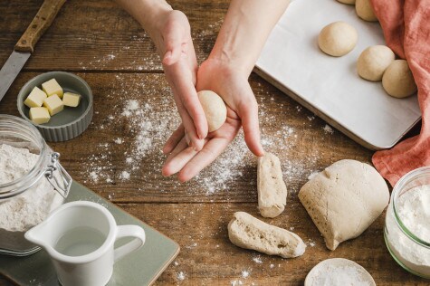 Röggelchen mit nutella® - Schritt 3
