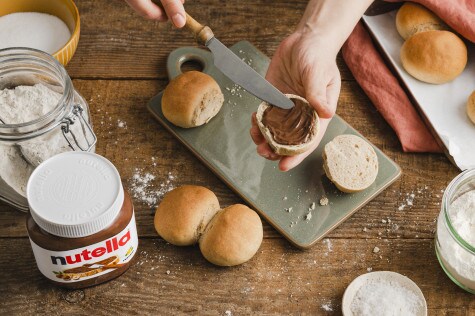 Röggelchen mit nutella® - Schritt 4