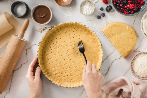 nutella® Rezepte - Biscuit Tarte mit nutella®