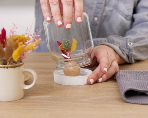 DIY - nutella - Geschenkglas - Schritt 3