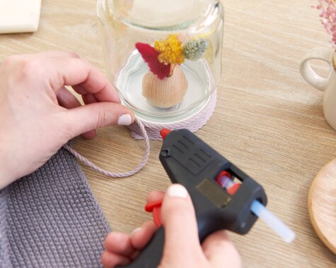 DIY - nutella - Geschenkglas - Schritt 5